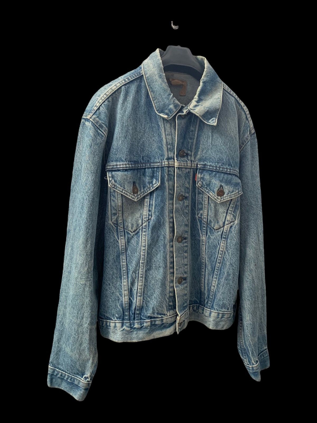 Levi's Vintage Clothing × Vintage VINTAGE LEVIS DENIM JACKET Size US L / EU 52-54 / 3 - 3 Thumbnail