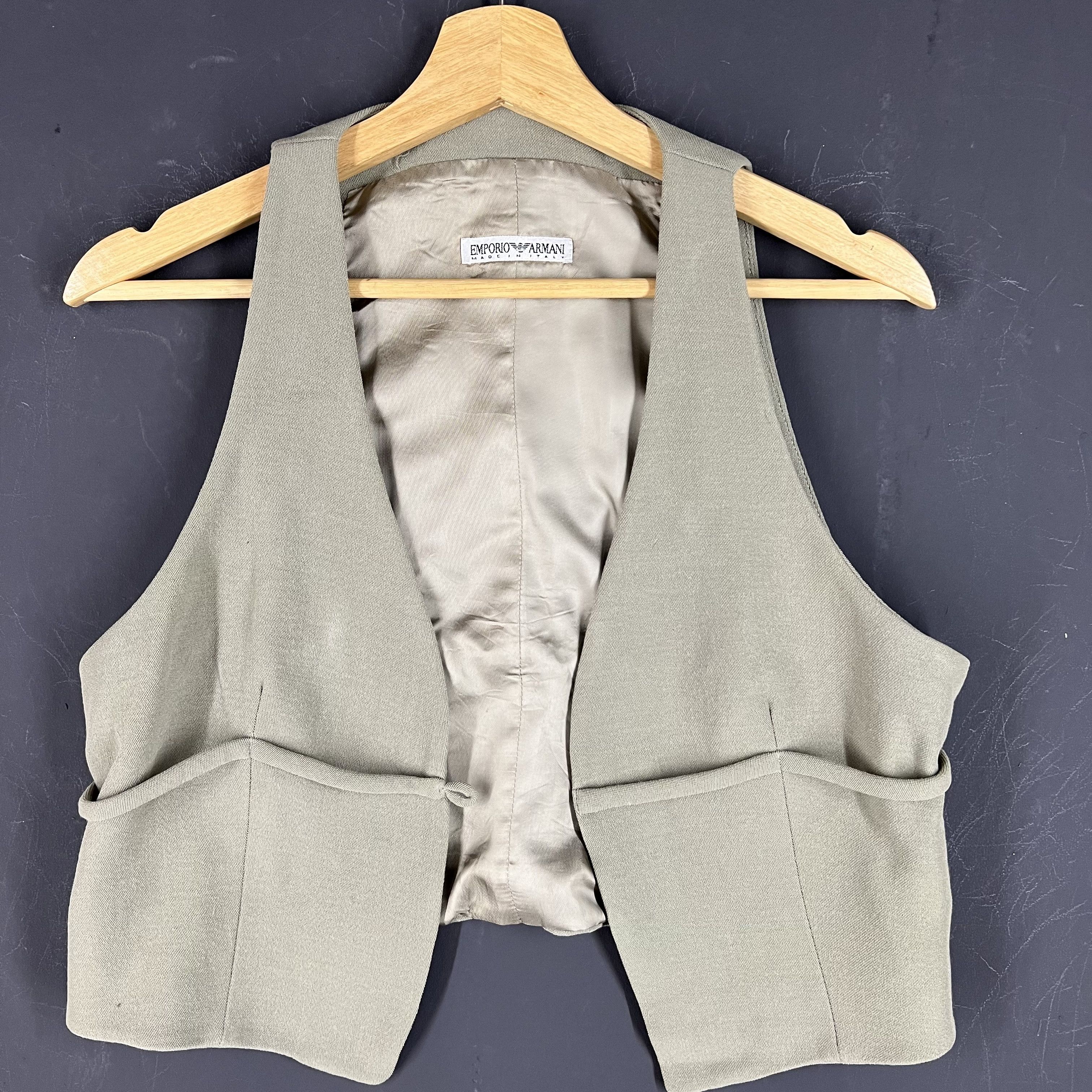 Emporio Armani EMPORIO ARMANI VEST MADE IN ITALY Size 46S - 3 Thumbnail