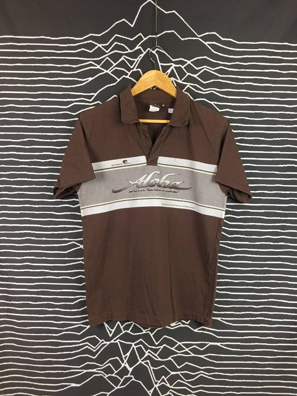 Vintage Vtg Aloha Surf Hawaii Stripe Polo Tee Size US M / EU 48-50 / 2 - 1 Thumbnail