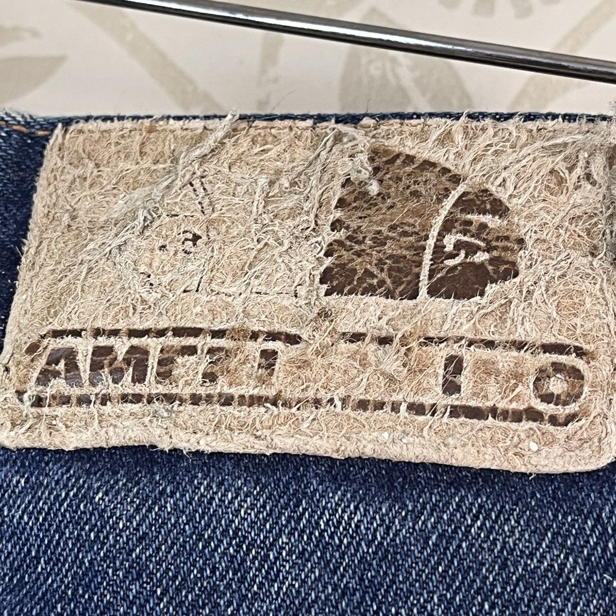 Japanese Brand Ripped Leg D-Hygen Americanino Baggy Denim Baggy Jeans Size US 32 / EU 48 - 19 Thumbnail