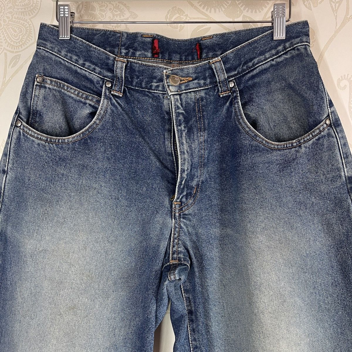 Japanese Brand Ripped Leg D-Hygen Americanino Baggy Denim Baggy Jeans Size US 32 / EU 48 - 3 Thumbnail