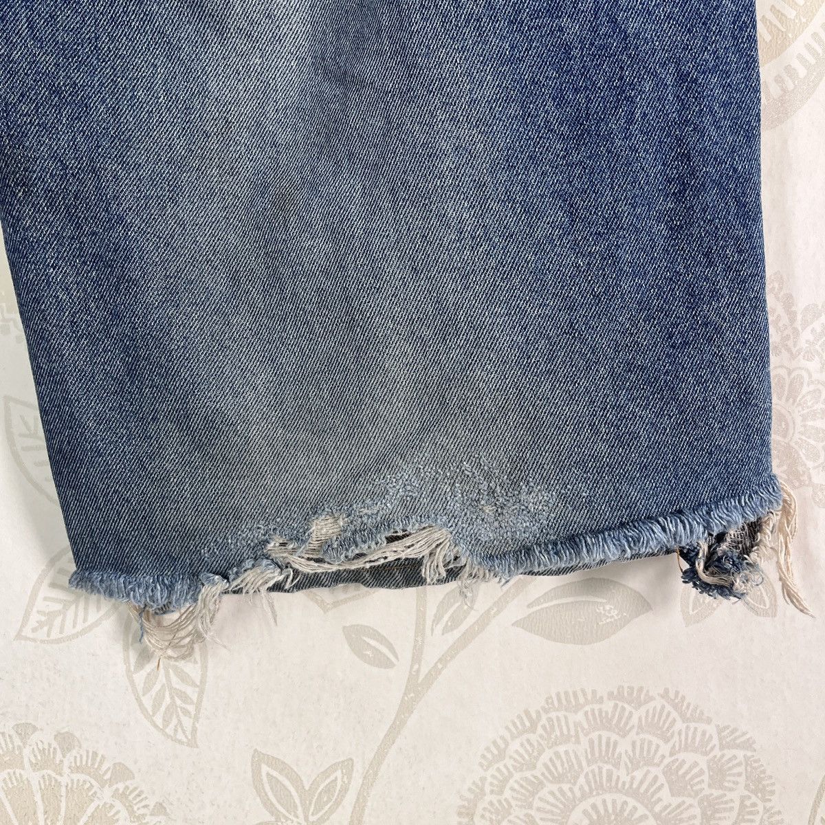 Japanese Brand Ripped Leg D-Hygen Americanino Baggy Denim Baggy Jeans Size US 32 / EU 48 - 22 Thumbnail