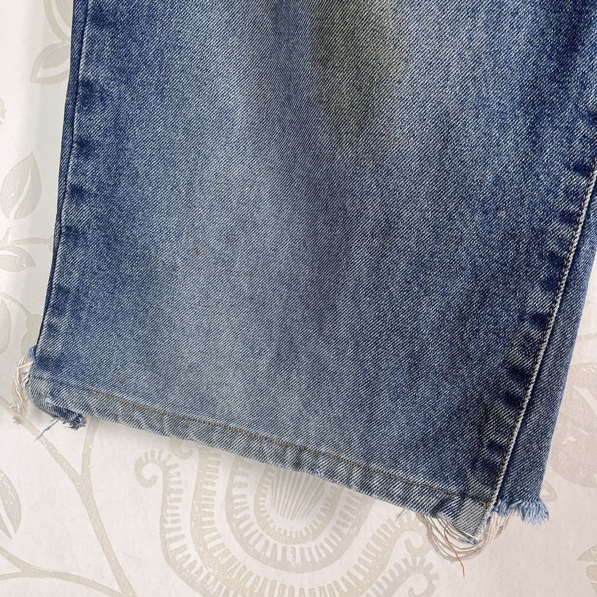 Japanese Brand Ripped Leg D-Hygen Americanino Baggy Denim Baggy Jeans Size US 32 / EU 48 - 15 Thumbnail