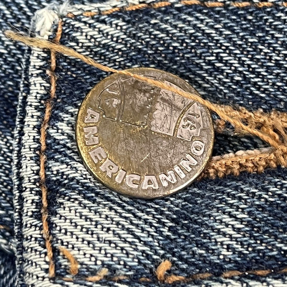 Japanese Brand Ripped Leg D-Hygen Americanino Baggy Denim Baggy Jeans Size US 32 / EU 48 - 4 Thumbnail