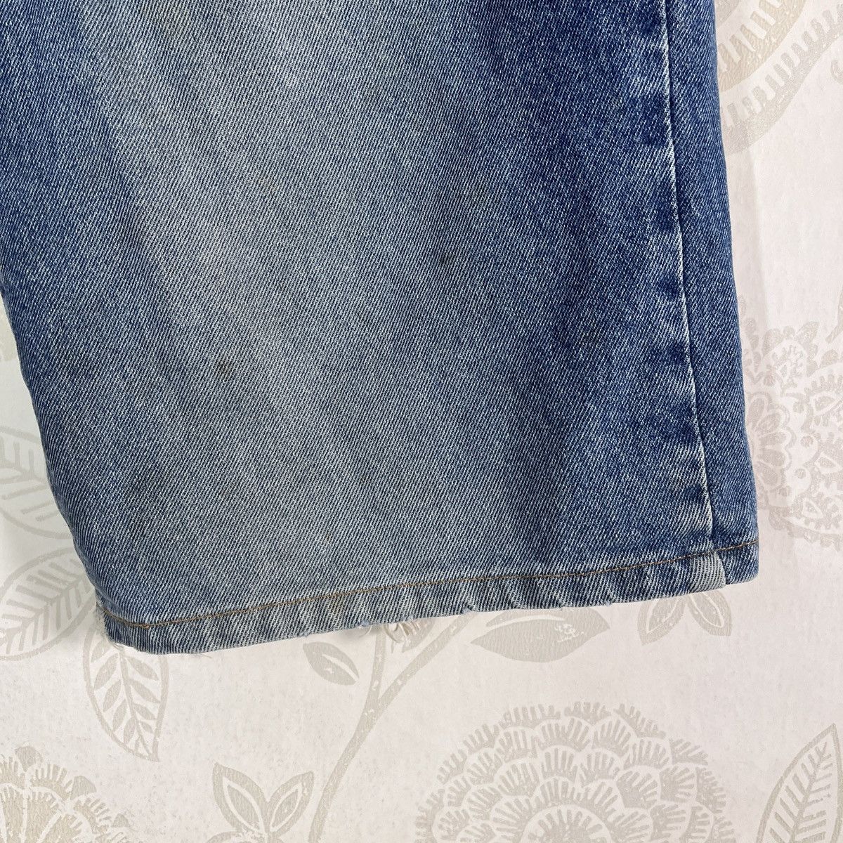 Japanese Brand Ripped Leg D-Hygen Americanino Baggy Denim Baggy Jeans Size US 32 / EU 48 - 14 Thumbnail