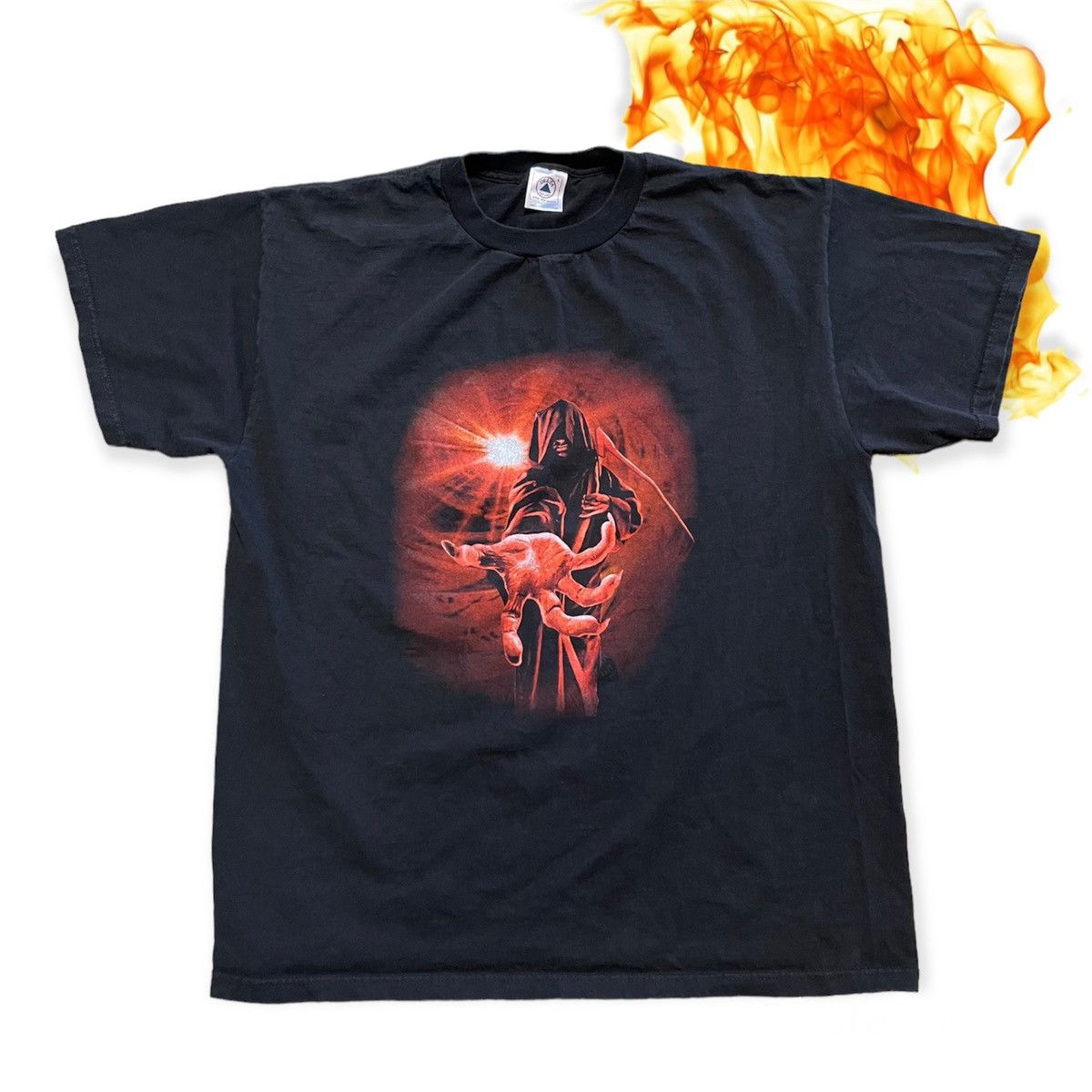Band Tees × Vintage 1997 Rare Children of Bodom Something Wild Album T shirt Size US L / EU 52-54 / 3 - 4 Thumbnail