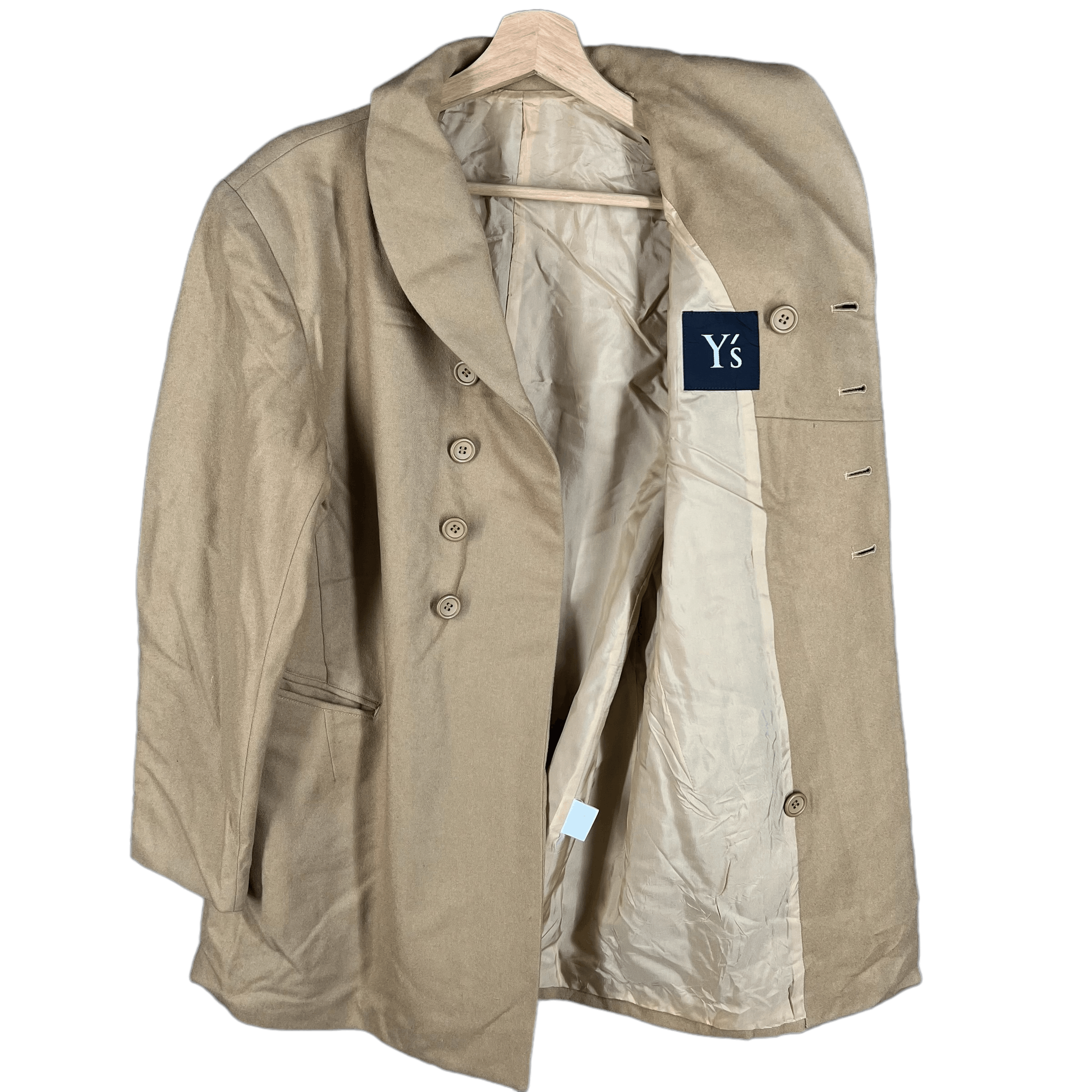 Yohji Yamamoto Y's YOHJI YAMAMOTO BLAZER TRENCH COAT Size US M / EU 48-50 / 2 - 1 Thumbnail