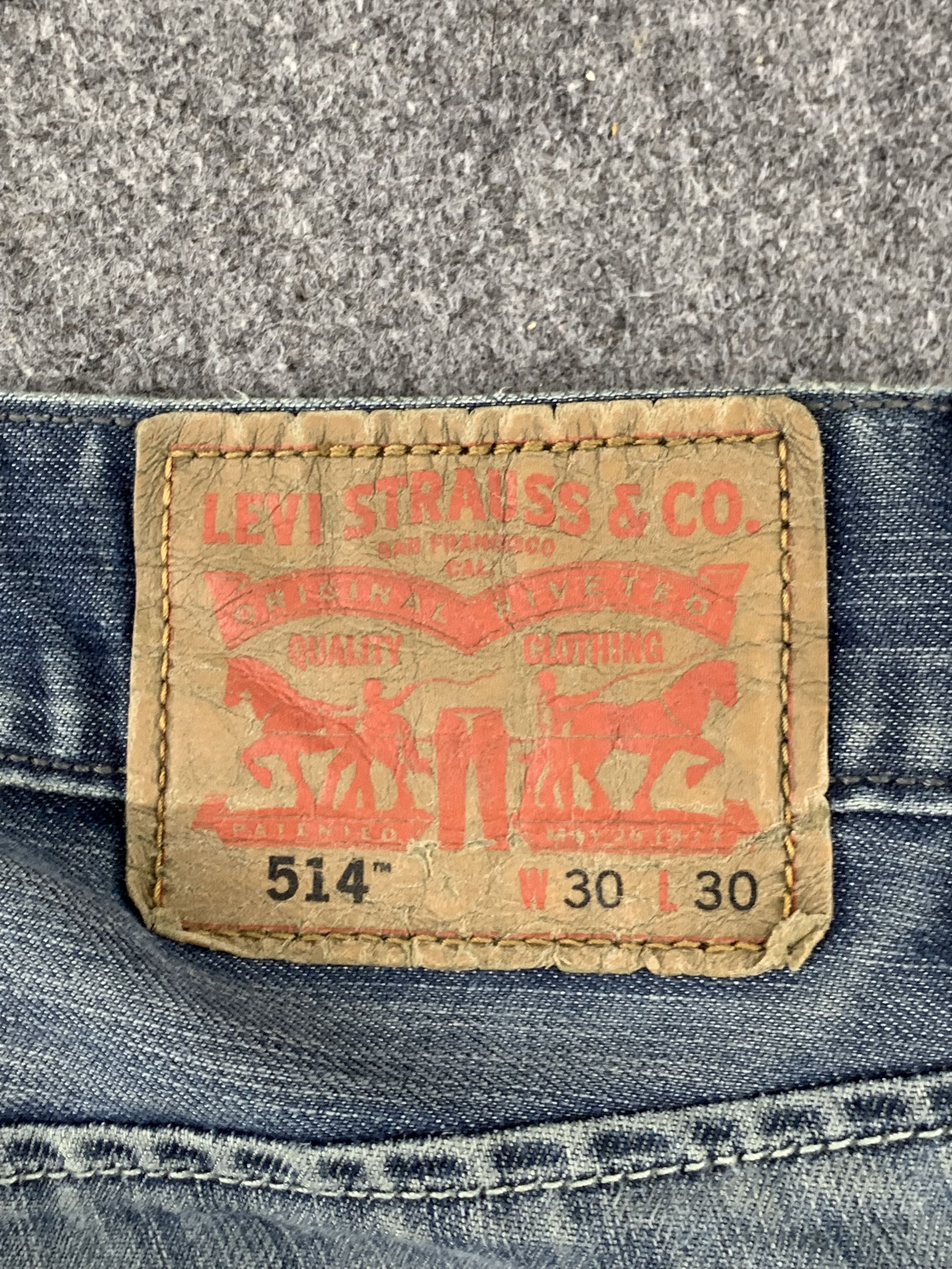 Levi's Vintage Levis 514 Faded Blue Jeans DP1969 Size US 30 / EU 46 - 6 Thumbnail