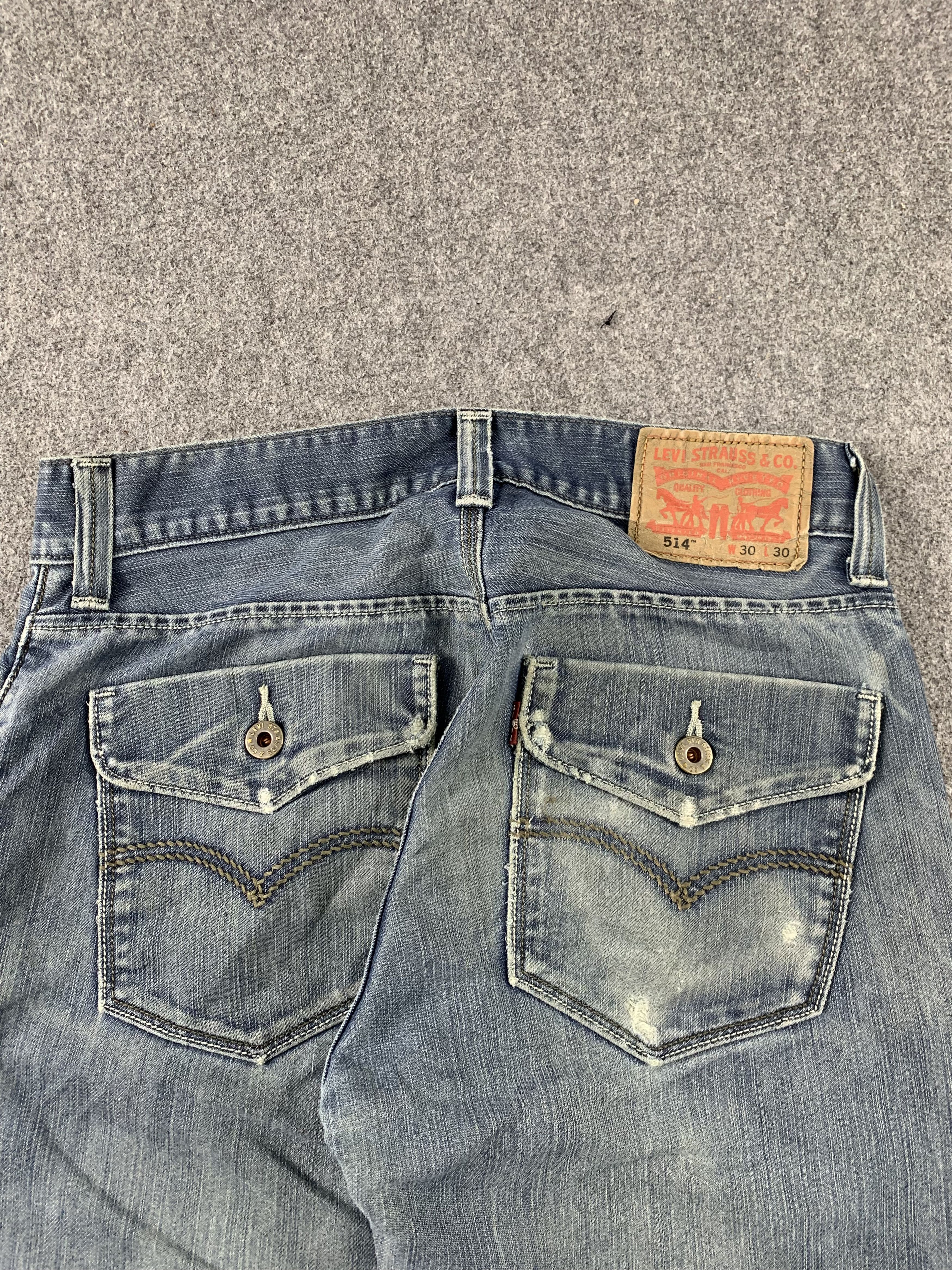 Levi's Vintage Levis 514 Faded Blue Jeans DP1969 Size US 30 / EU 46 - 5 Thumbnail