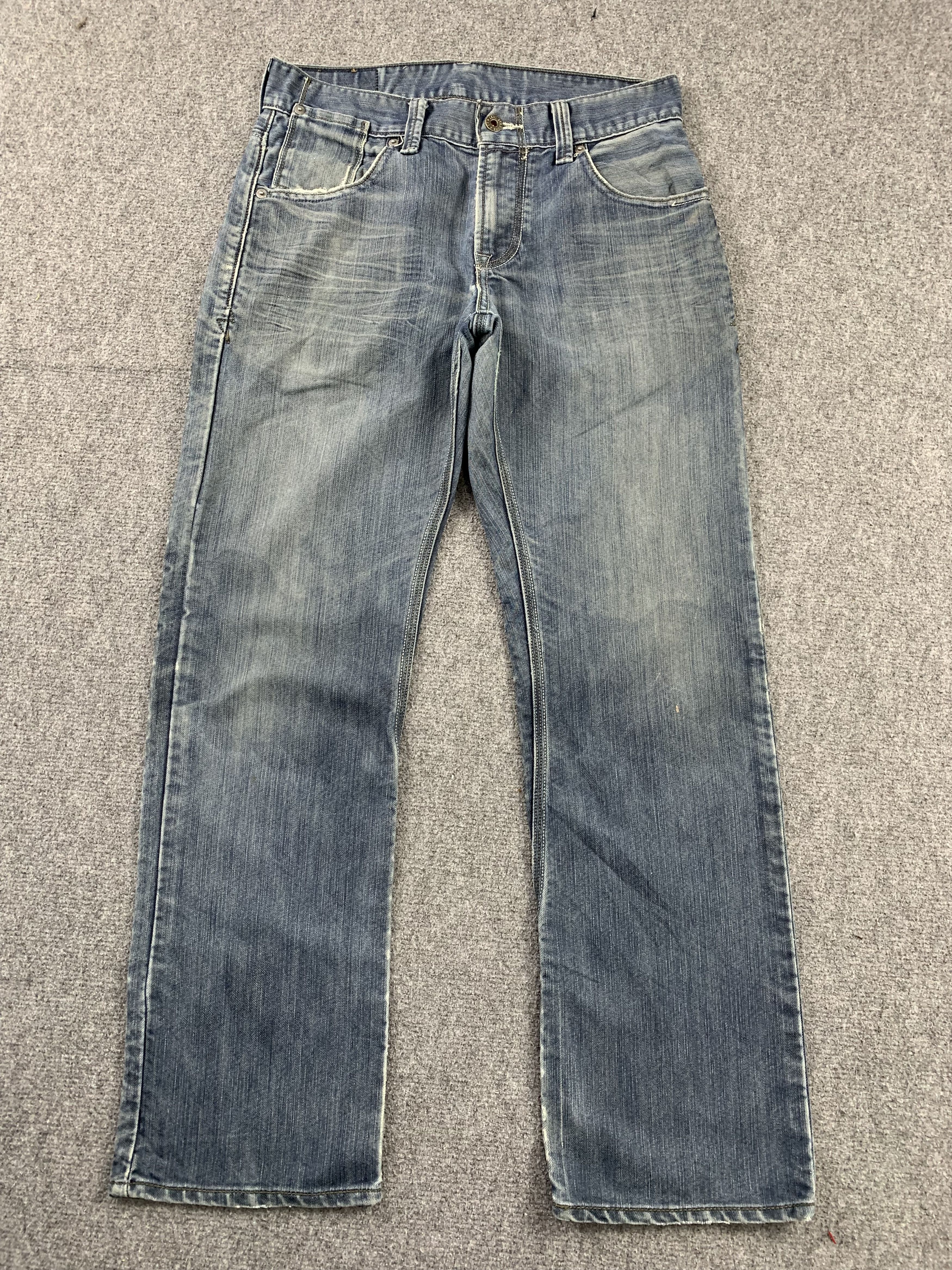 Levi's Vintage Levis 514 Faded Blue Jeans DP1969 Size US 30 / EU 46 - 2 Thumbnail