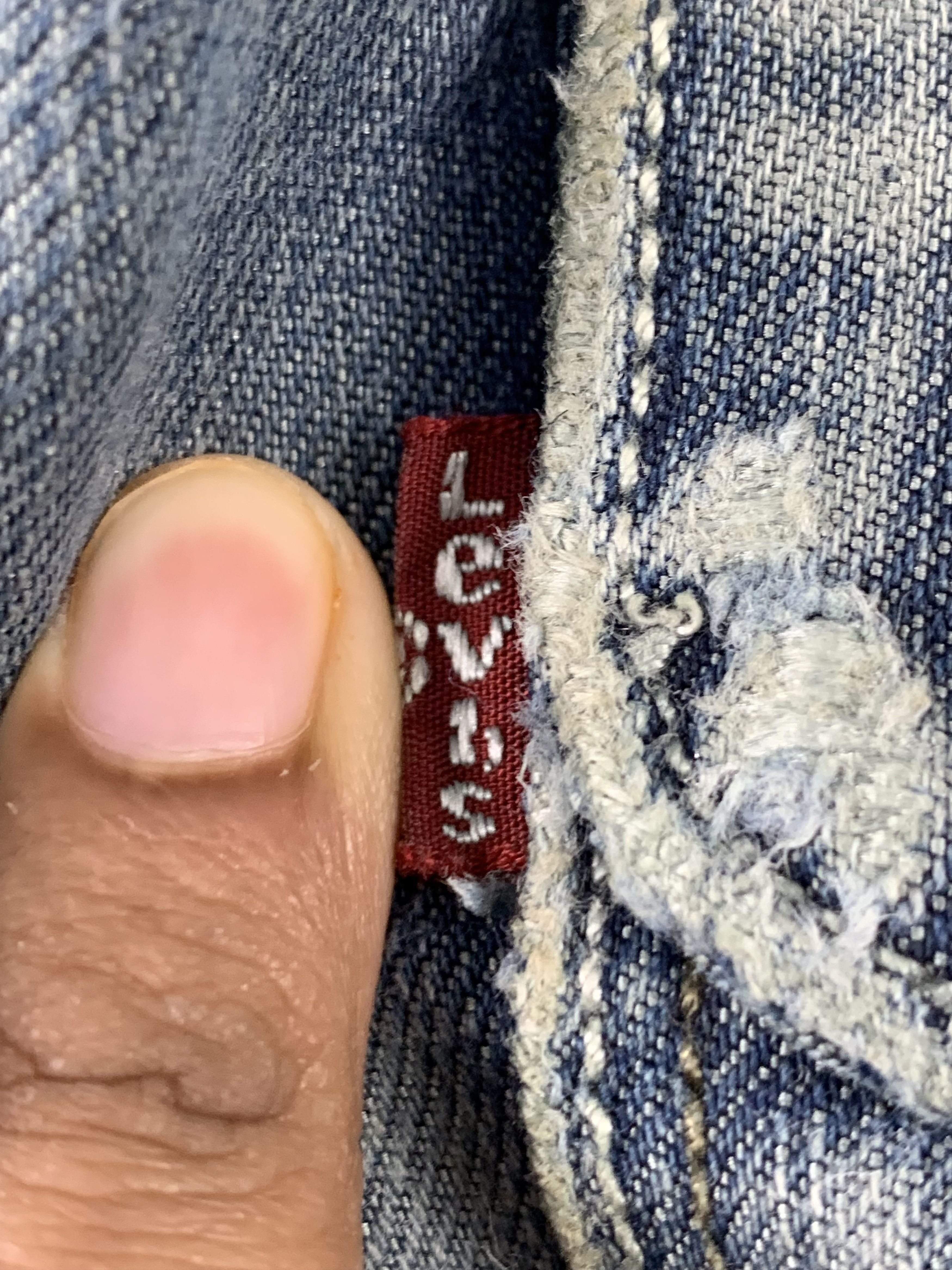 Levi's Vintage Levis 514 Faded Blue Jeans DP1969 Size US 30 / EU 46 - 7 Thumbnail