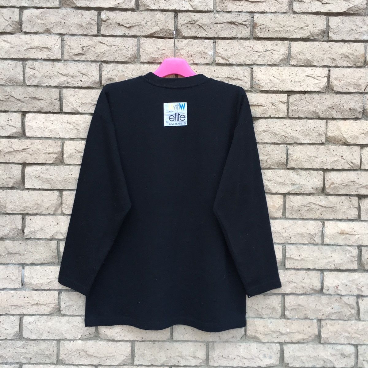 Designer ELITE MODEL'S sweatshirt spell out big design Size M / US 6-8 / IT 42-44 - 4 Thumbnail