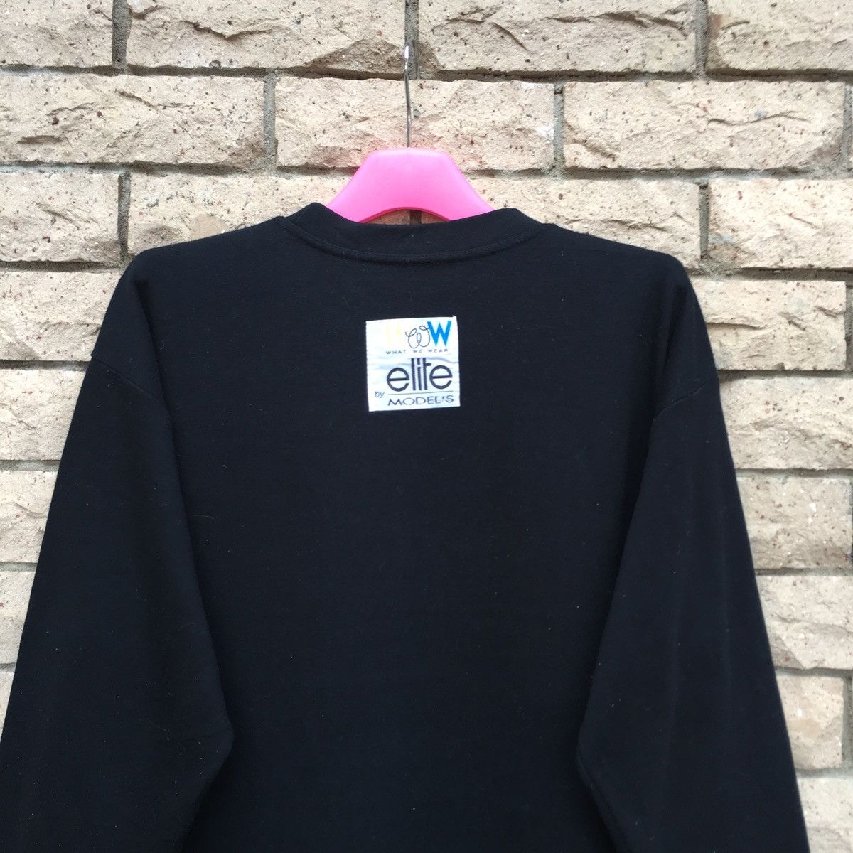 Designer ELITE MODEL'S sweatshirt spell out big design Size M / US 6-8 / IT 42-44 - 5 Thumbnail
