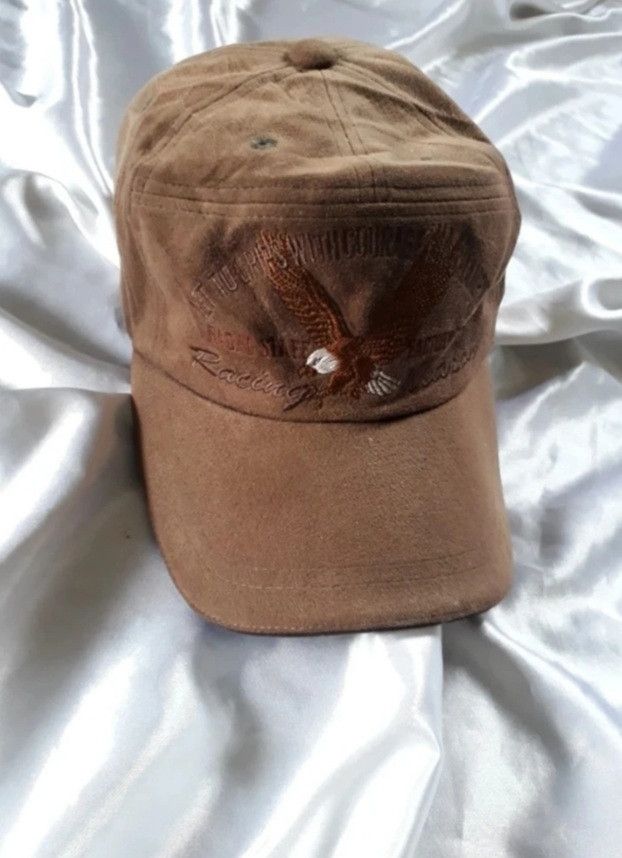 Japanese Brand 💥Vintage Eagle brown Embroidery cap Size ONE SIZE - 1 Thumbnail
