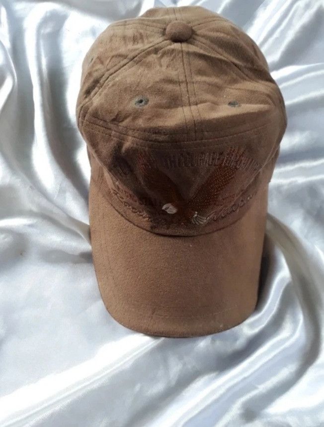 Japanese Brand 💥Vintage Eagle brown Embroidery cap Size ONE SIZE - 13 Thumbnail