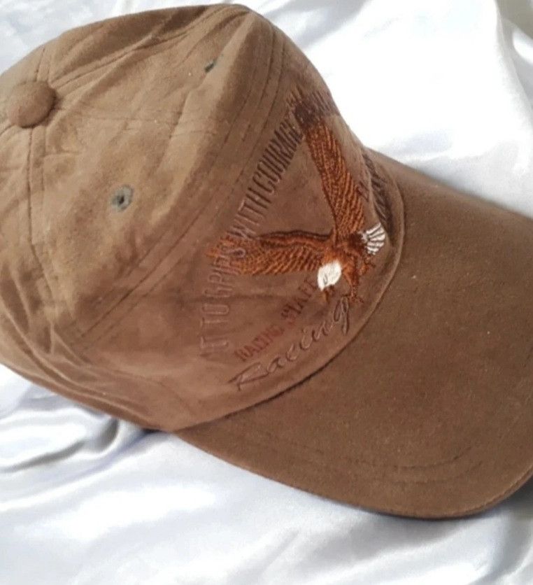 Japanese Brand 💥Vintage Eagle brown Embroidery cap Size ONE SIZE - 7 Thumbnail