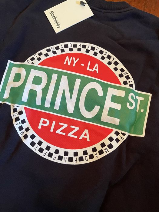 Madhappy Prince St Pizza Crewneck Grailed