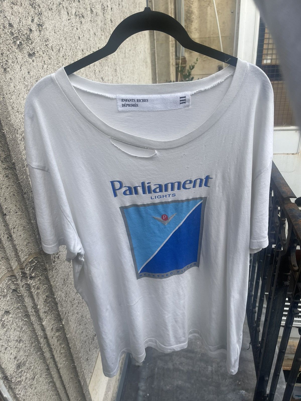 parliament cigarettes shirt Enfants Riches Deprimes Enfants Riches Déprimés Parliament T-Shirt L