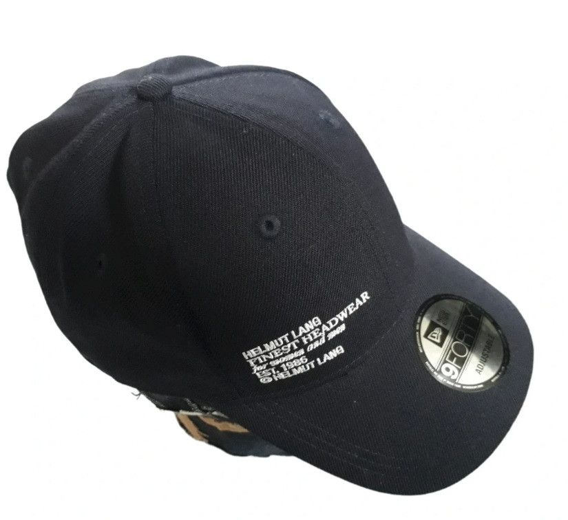 Helmut Lang Helmut lang x New Era Black Colour Cap Size ONE SIZE - 1 Thumbnail