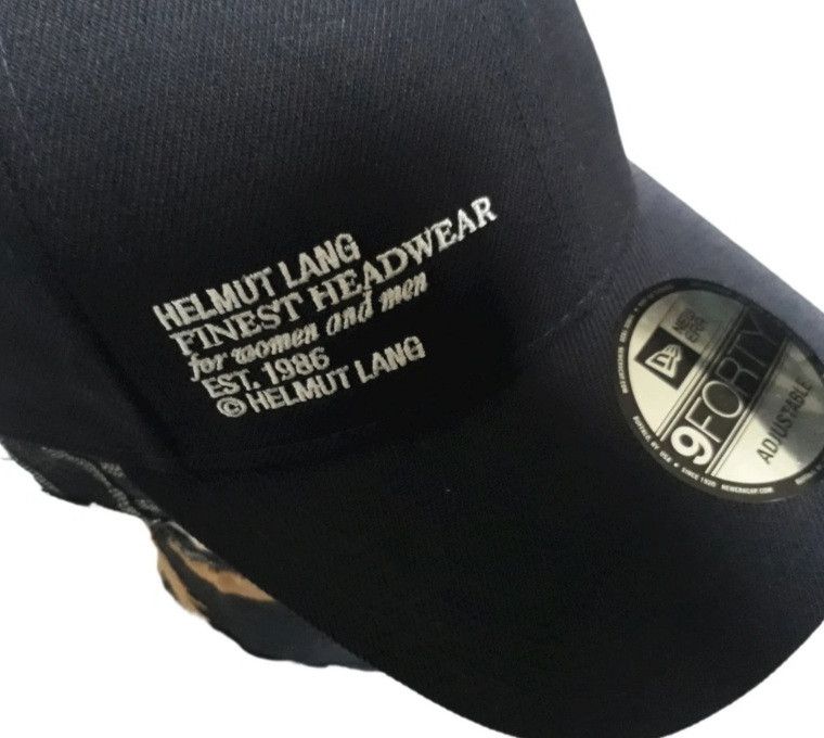Helmut Lang Helmut lang x New Era Black Colour Cap Size ONE SIZE - 7 Thumbnail