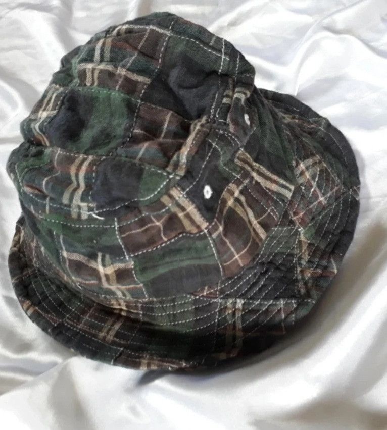 Japanese Brand 💥Exparture Checkered Patchwork Hat Size 38 - 3 Thumbnail