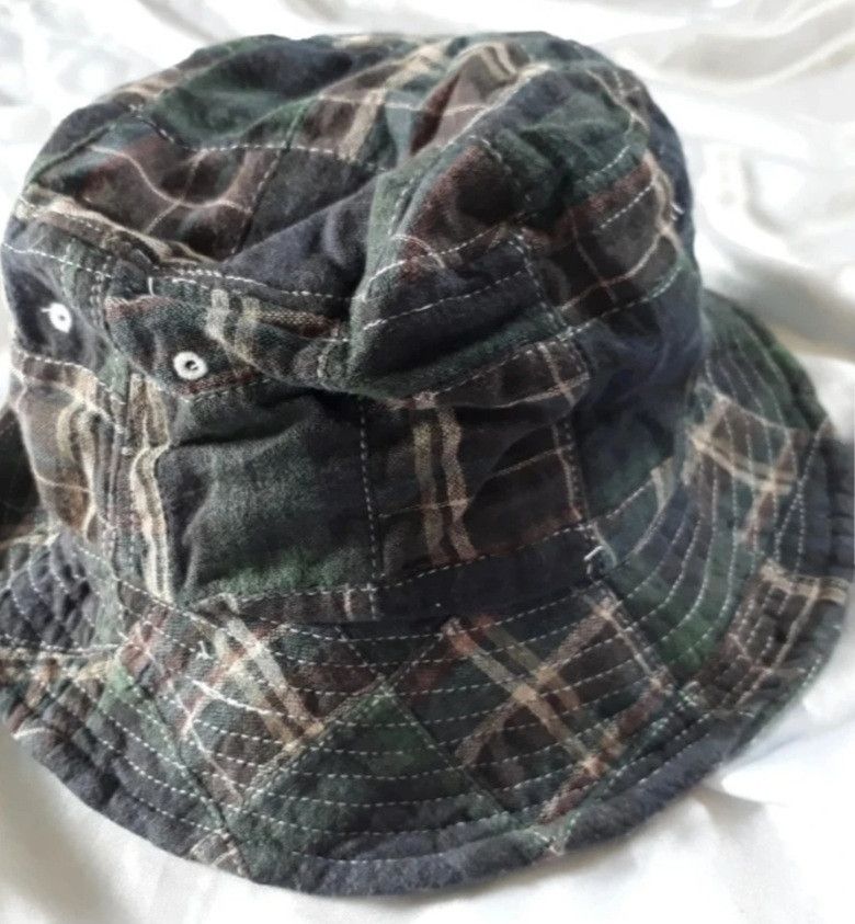 Japanese Brand 💥Exparture Checkered Patchwork Hat Size 38 - 5 Thumbnail
