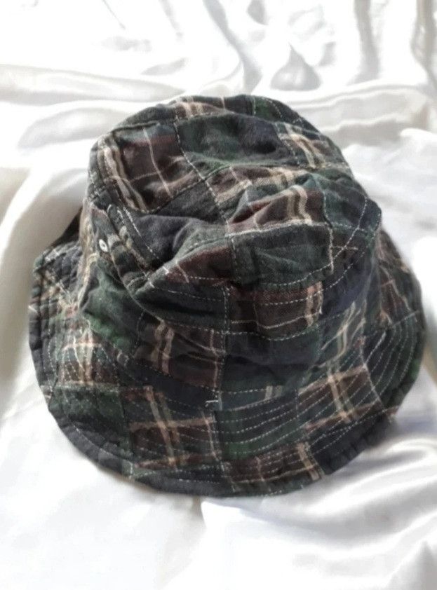 Japanese Brand 💥Exparture Checkered Patchwork Hat Size 38 - 2 Thumbnail