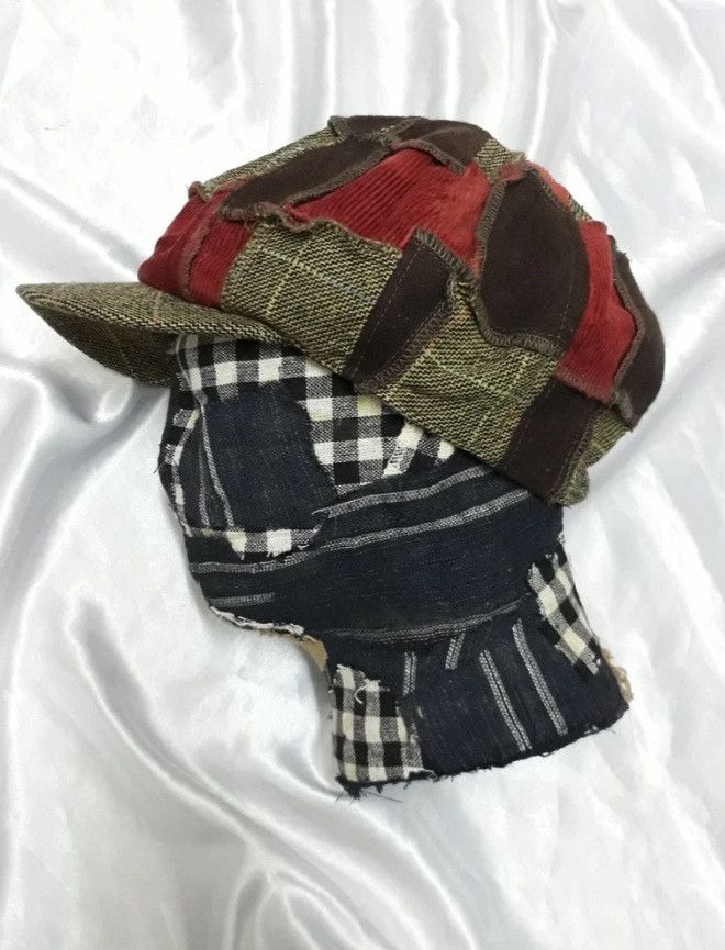 Japanese Brand 💥Unnamed Patchwork inspired Japanese Peach Cap Size 42 - 1 Thumbnail