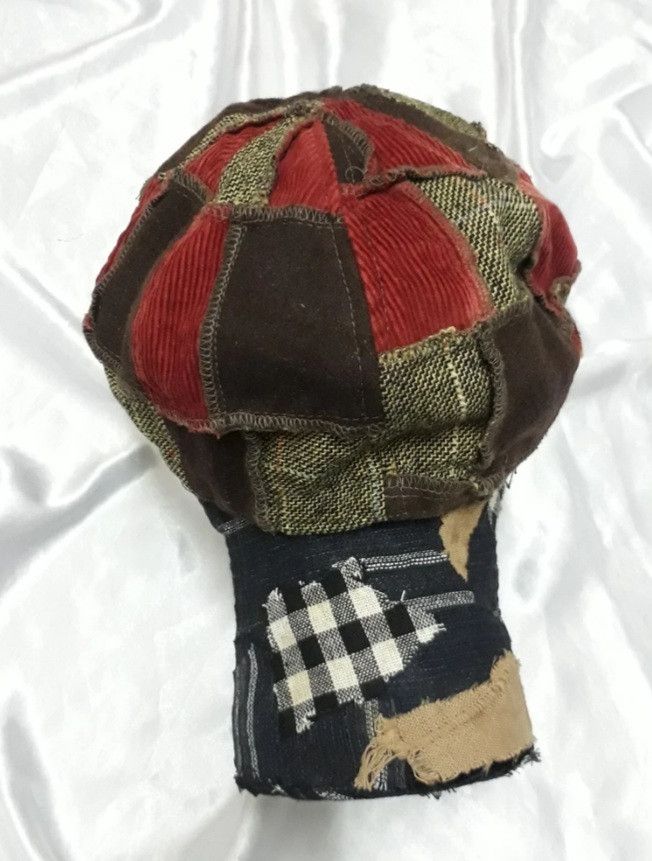Japanese Brand 💥Unnamed Patchwork inspired Japanese Peach Cap Size 42 - 7 Thumbnail