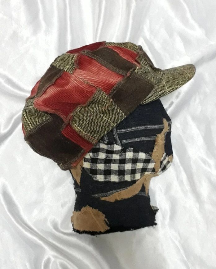 Japanese Brand 💥Unnamed Patchwork inspired Japanese Peach Cap Size 42 - 11 Thumbnail