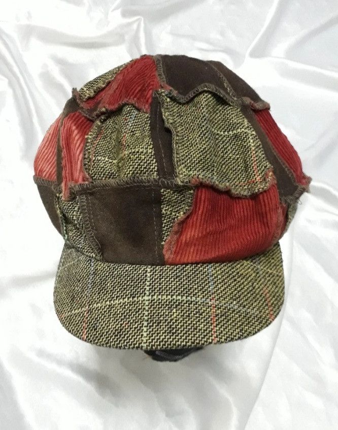Japanese Brand 💥Unnamed Patchwork inspired Japanese Peach Cap Size 42 - 10 Thumbnail