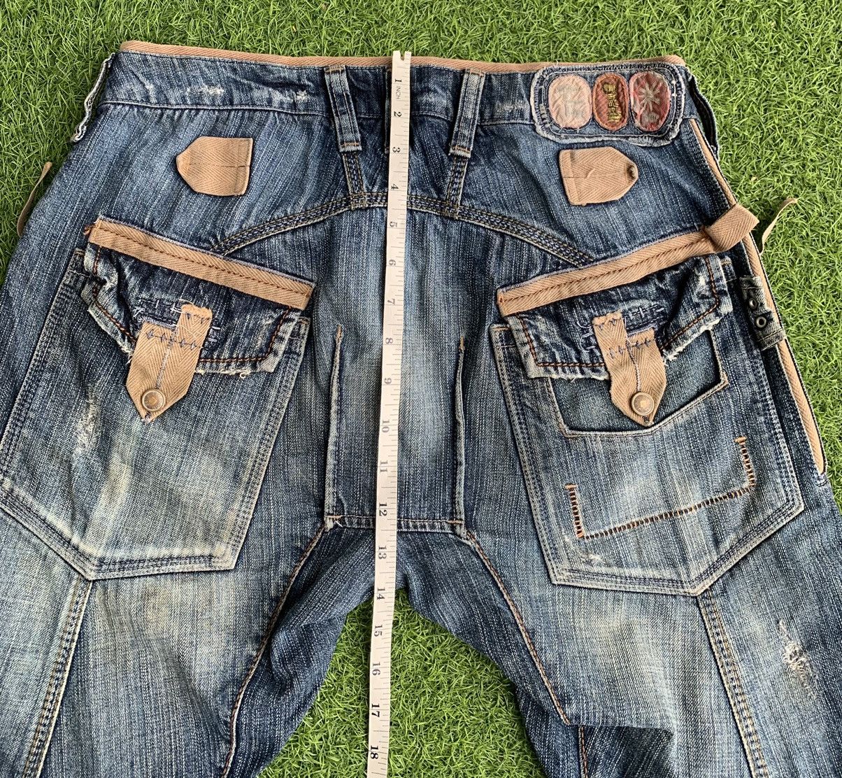 Marithe + Francois Girbaud Japanese Brand Distressed Marithe Francois Gilbaud Size US 32 / EU 48 - 18 Thumbnail