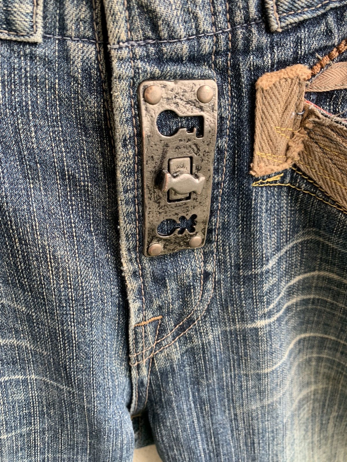 Marithe + Francois Girbaud Japanese Brand Distressed Marithe Francois Gilbaud Size US 32 / EU 48 - 13 Thumbnail
