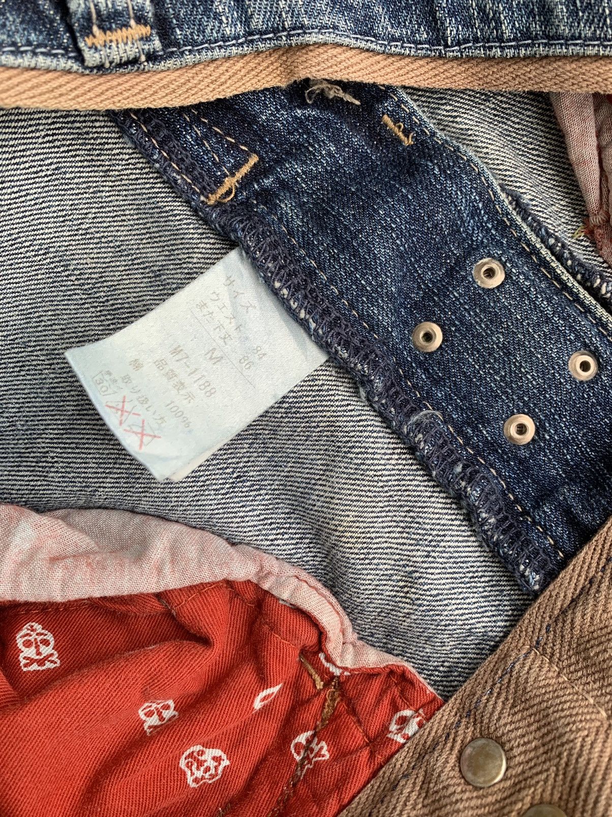 Marithe + Francois Girbaud Japanese Brand Distressed Marithe Francois Gilbaud Size US 32 / EU 48 - 14 Thumbnail