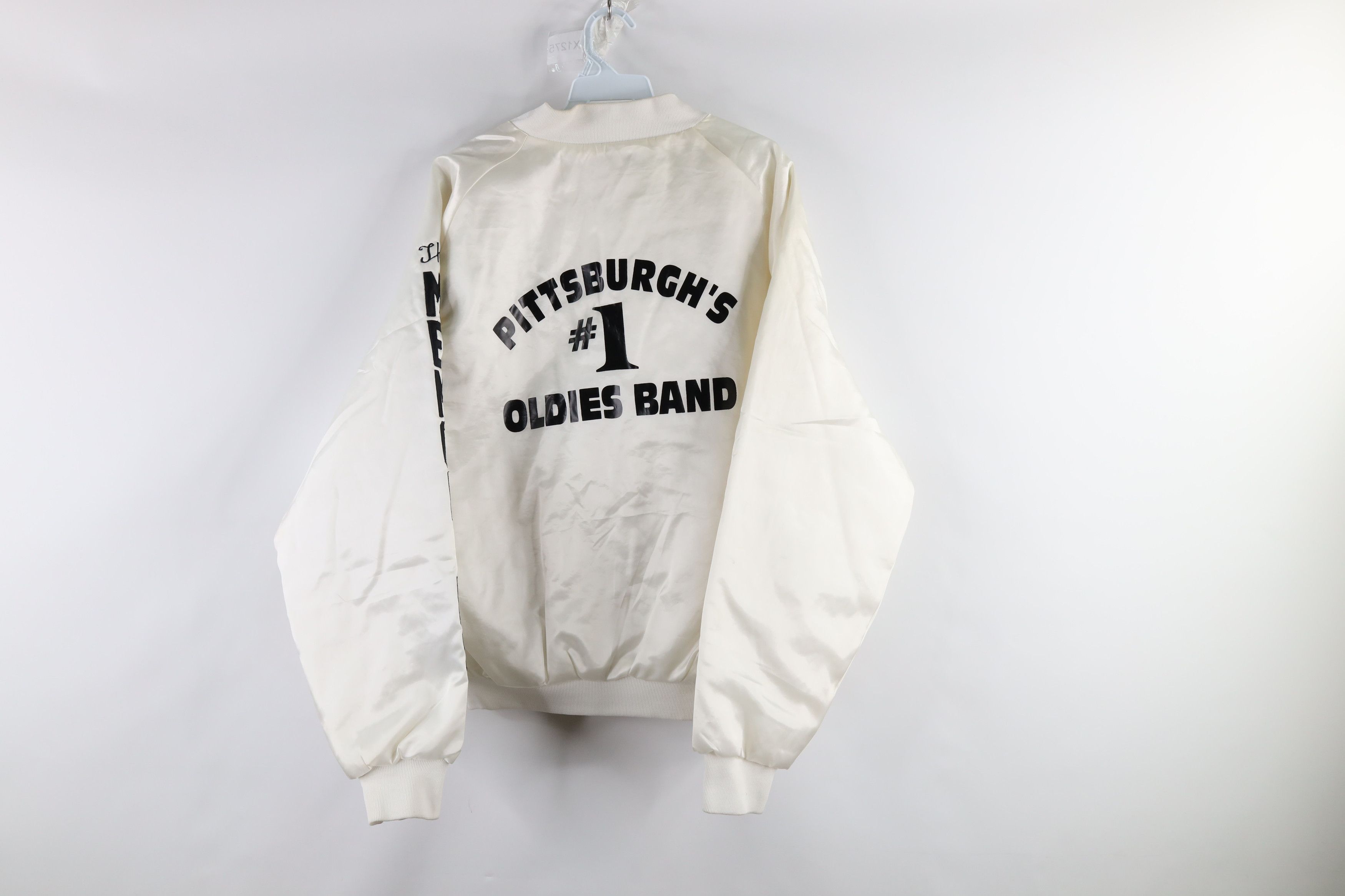 Vintage Vintage 80s The Memories Pittsburgh Southside Bomber Jacket Size US XL / EU 56 / 4 - 7 Thumbnail