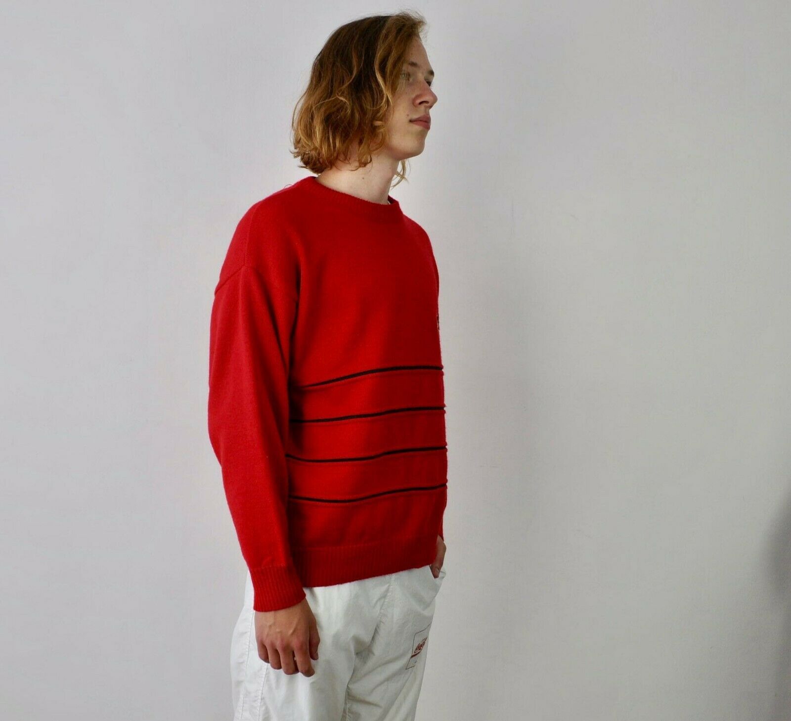 Vintage TOP KNIT FINLAND M Crew Neck Sweater Pullover Jumper Top Size US M / EU 48-50 / 2 - 5 Thumbnail