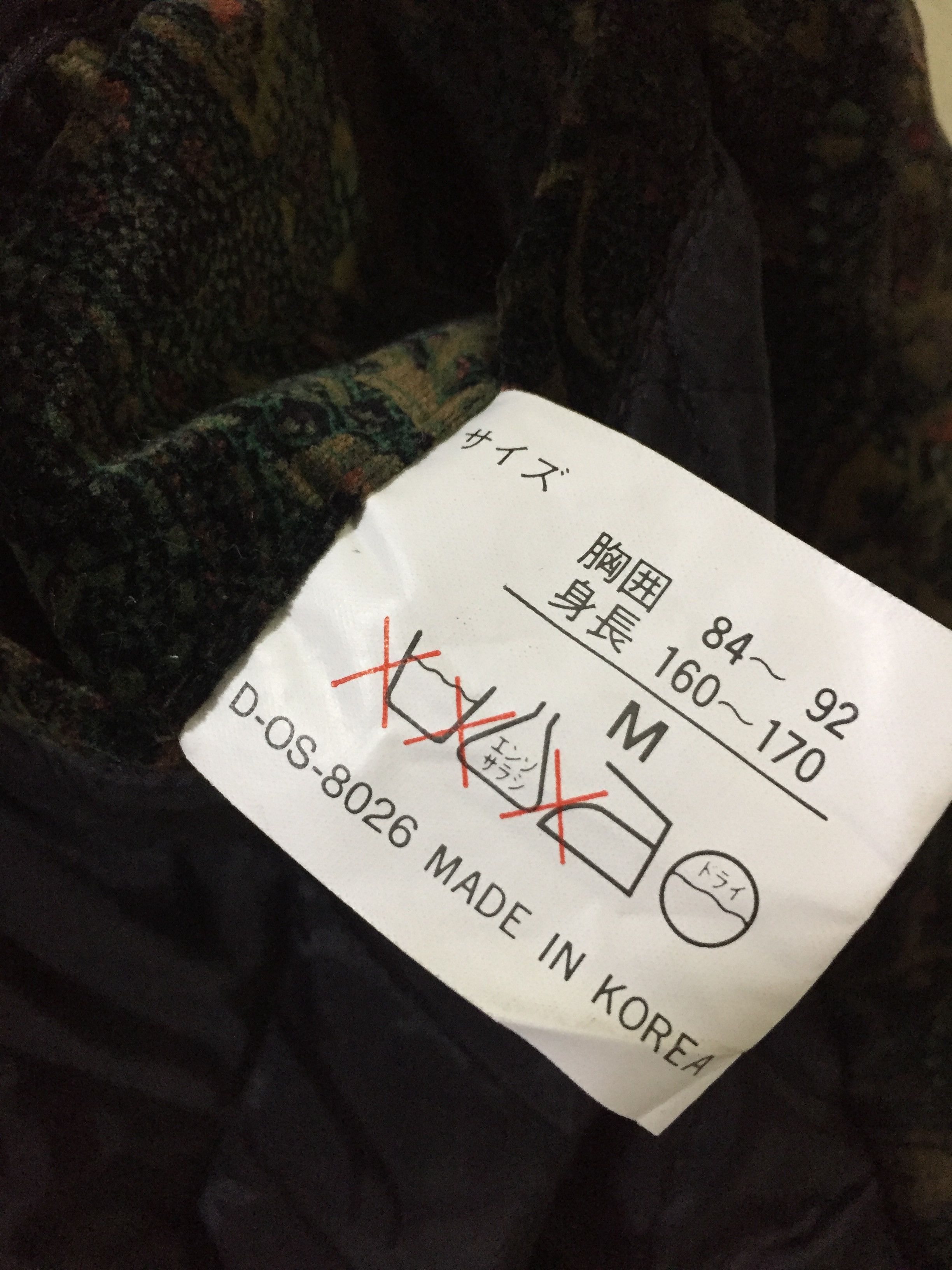 Japanese Brand Mycumana Art Design Jacket