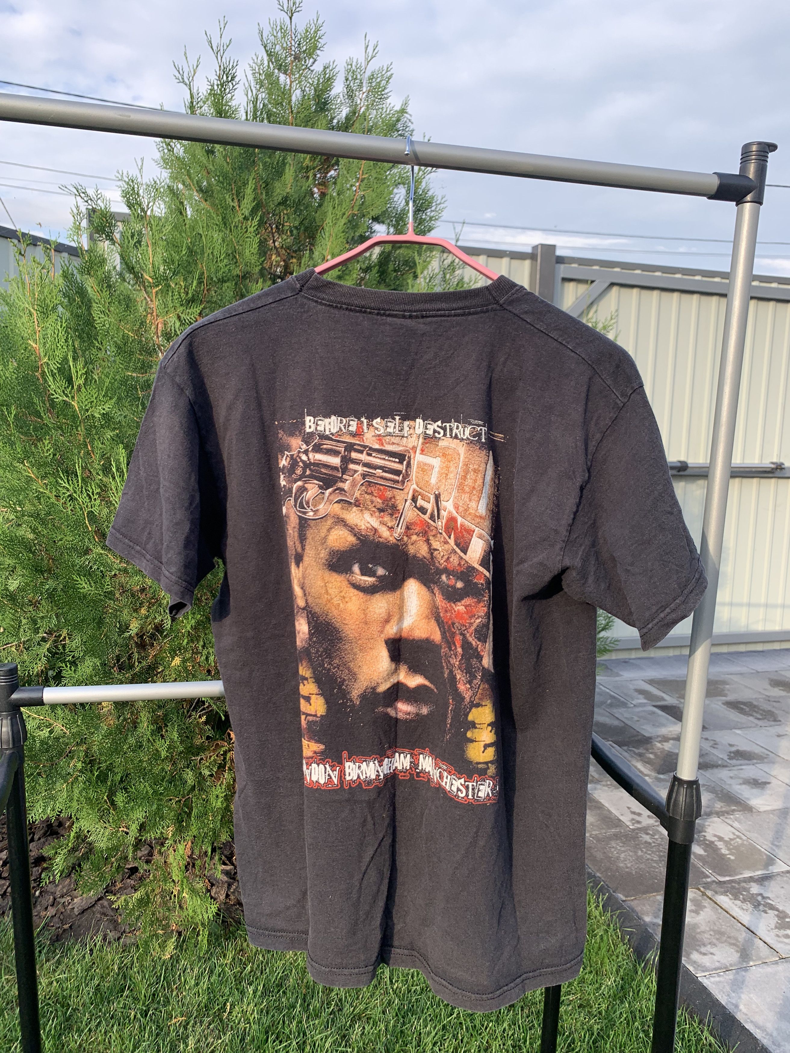 Band Tees Vintage 50 cent t-shirt tour Size US L / EU 52-54 / 3 - 2 Thumbnail