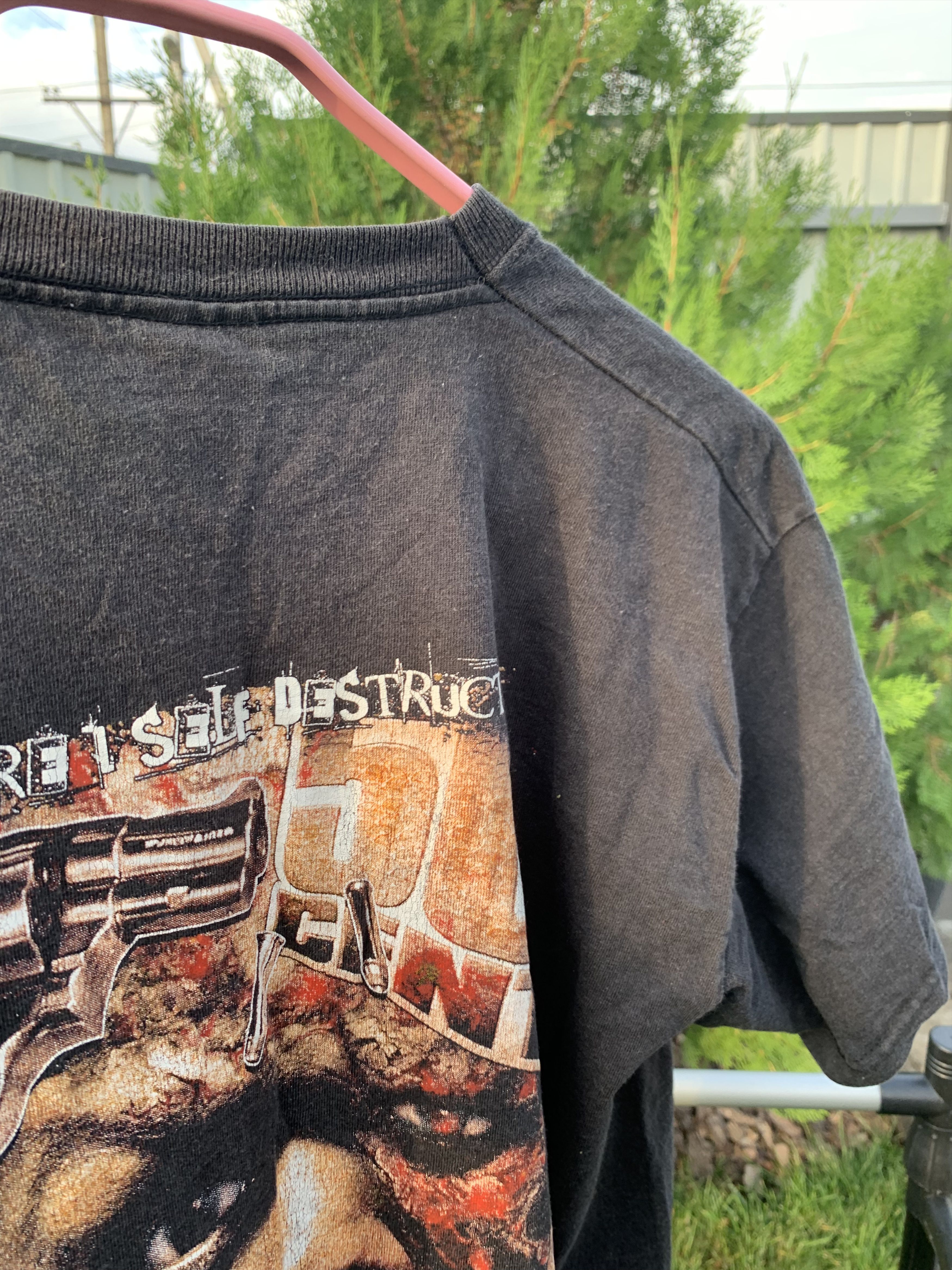 Band Tees Vintage 50 cent t-shirt tour Size US L / EU 52-54 / 3 - 5 Thumbnail