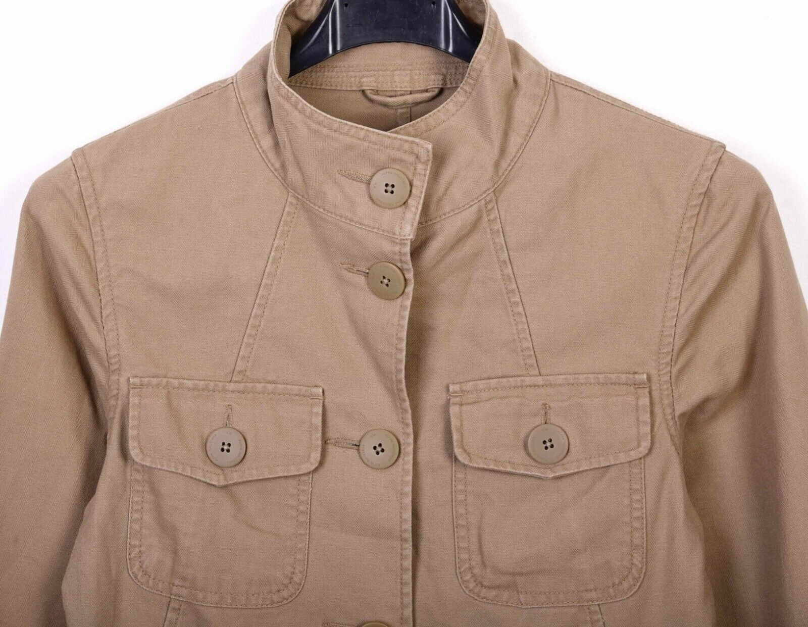 Alpha Industries Women Blazer Cotton Button UK 8 Jacket Coat Cardigan Top Size S / US 4 / IT 40 - 2 Thumbnail
