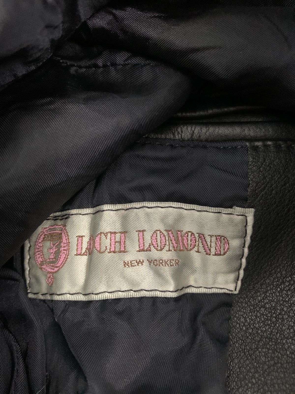 Japanese Brand Loch Lomond Double Colar Leather Jacket Size S / US 4 / IT 40 - 5 Thumbnail