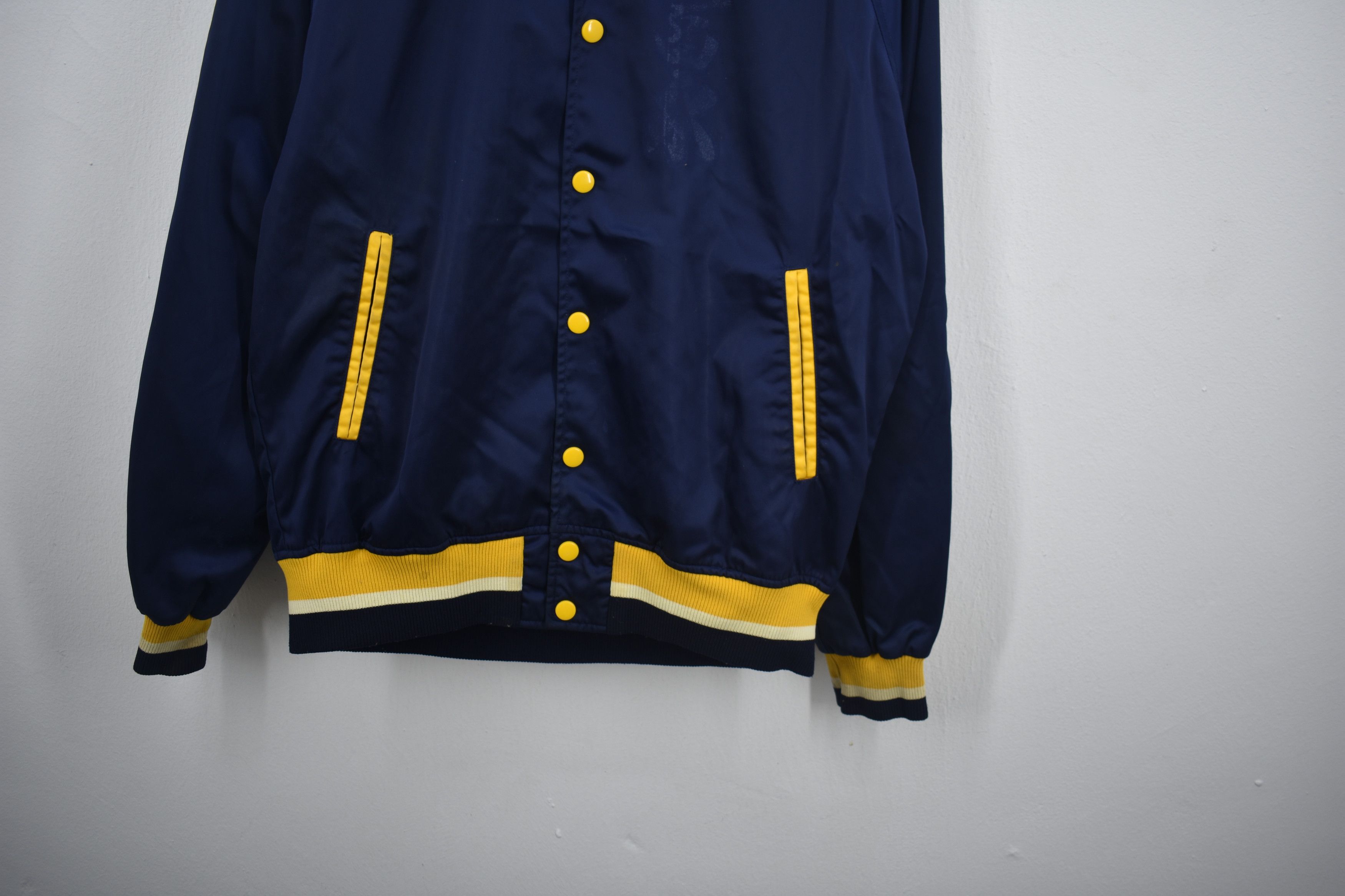 Vintage VINTAGE 80'S BASEBALL VARSITY JACKET Size US M / EU 48-50 / 2 - 2 Thumbnail