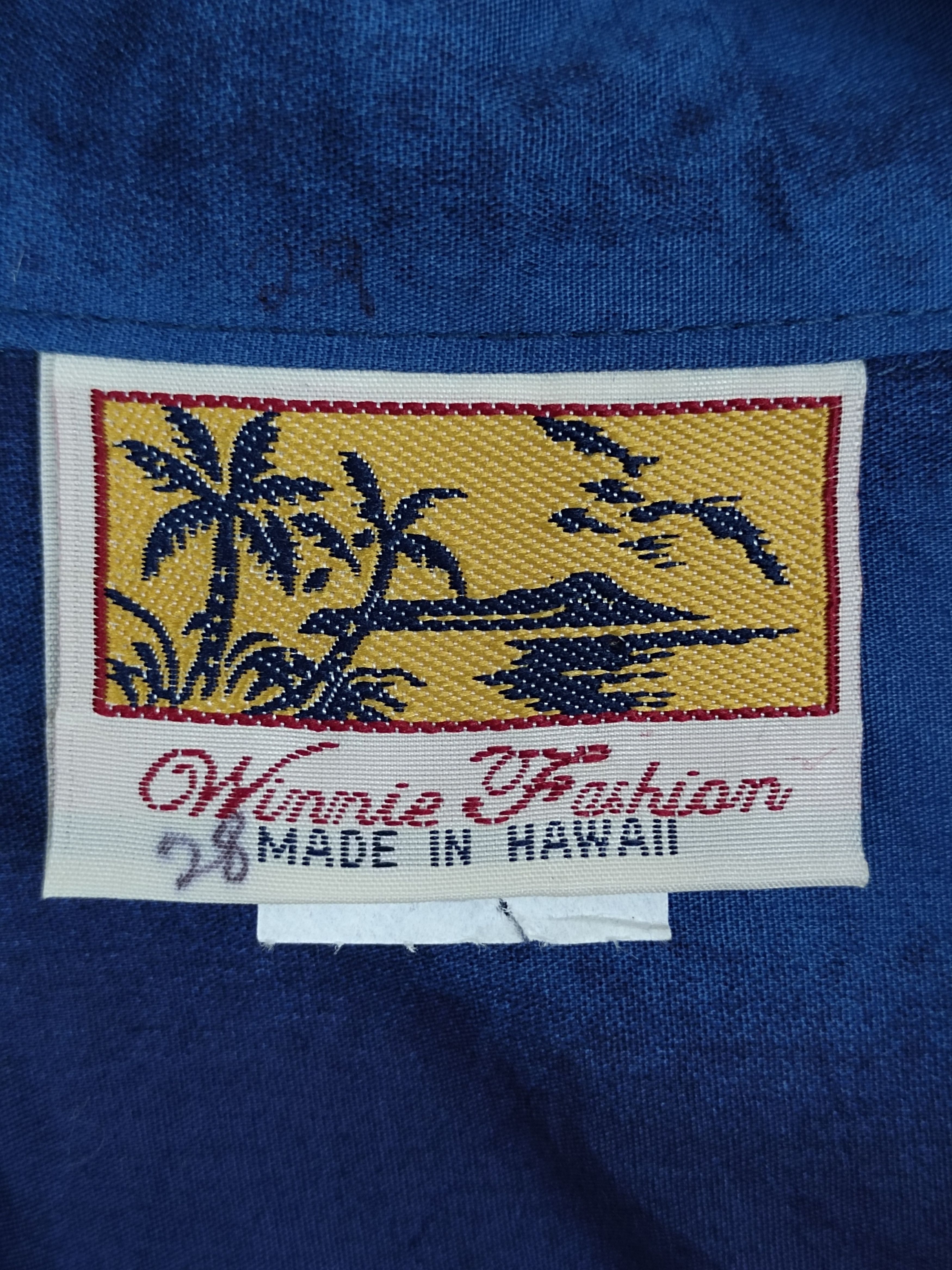 Vintage Vtg 80s Hawaiian Hula Girls Scenic View Hawaiian Size US L / EU 52-54 / 3 - 13 Thumbnail