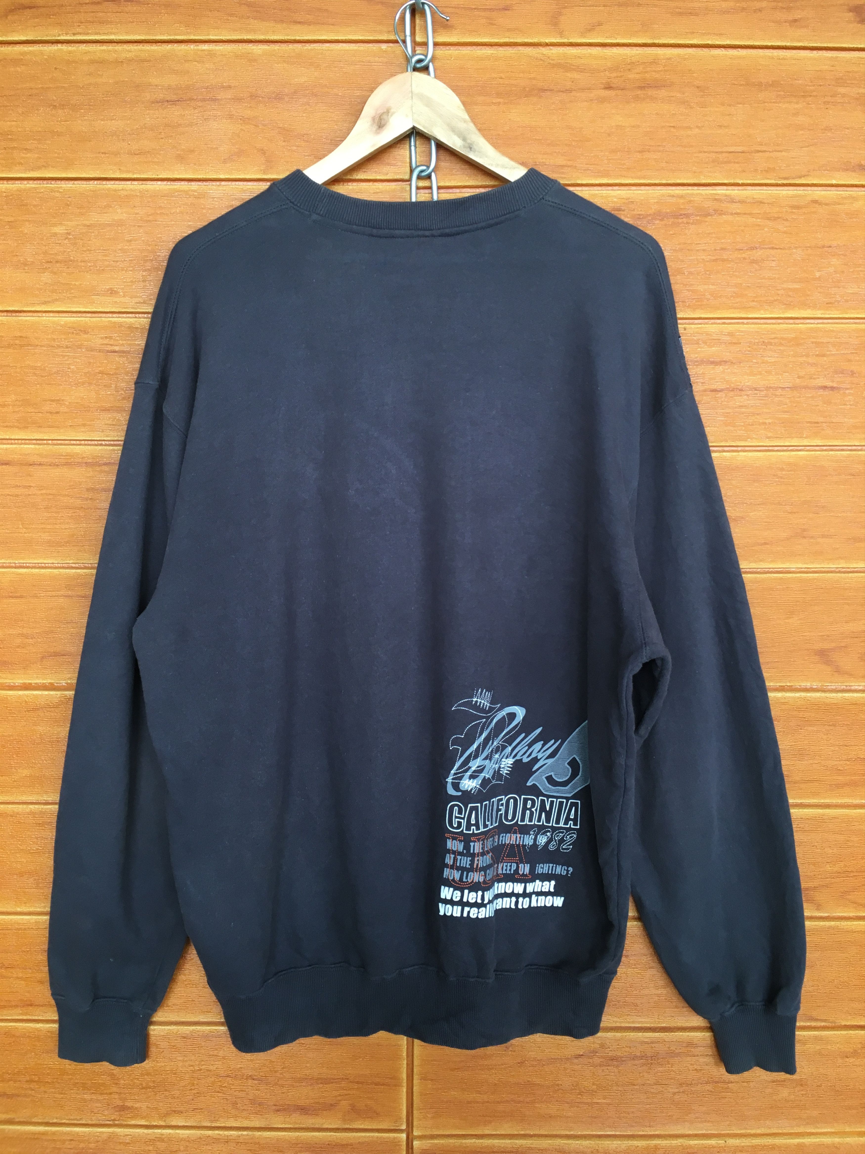 Tribal Streetwear Vintage BADBOY California Usa Sweatshirt Size US XL / EU 56 / 4 - 4 Thumbnail
