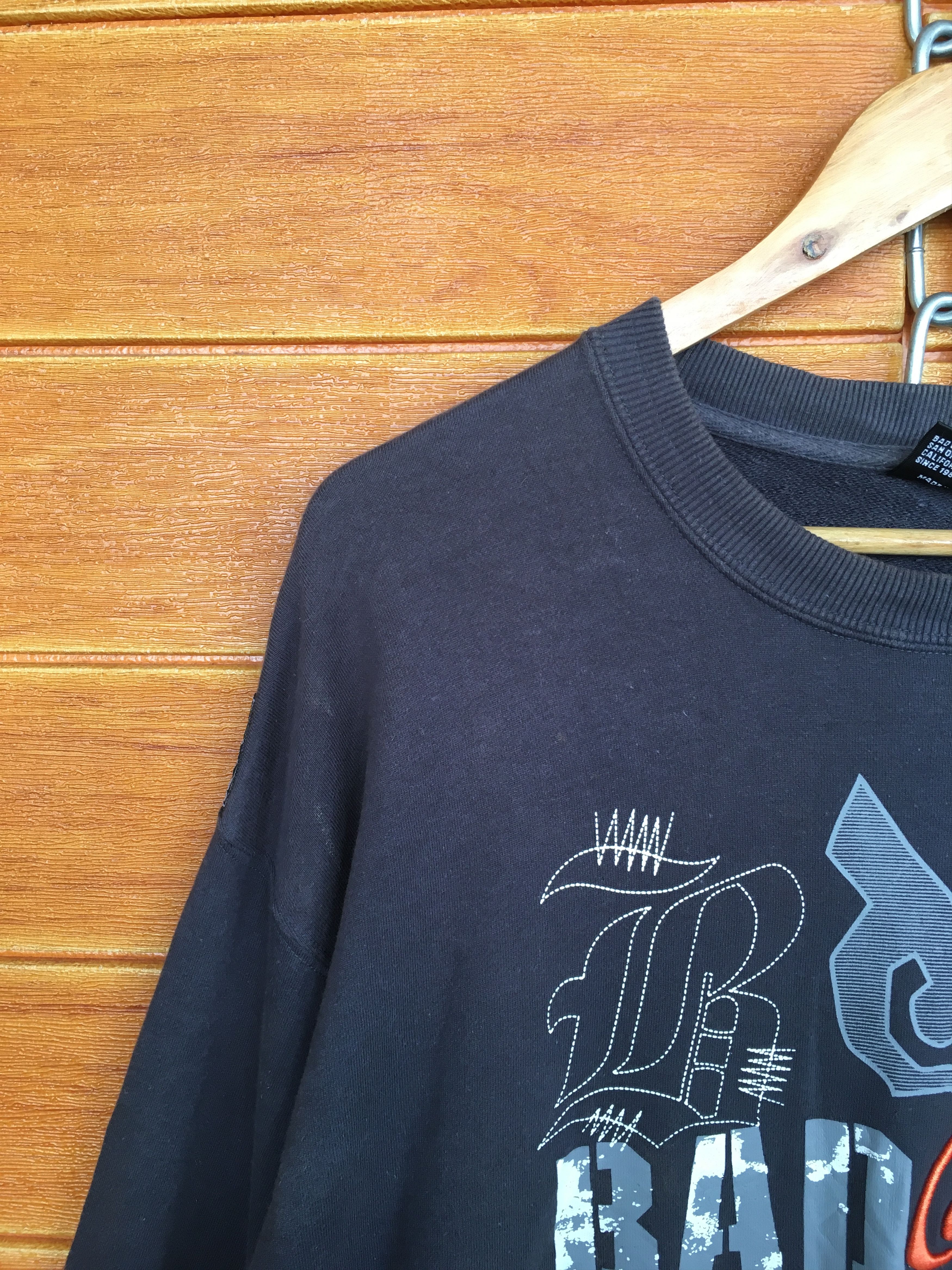 Tribal Streetwear Vintage BADBOY California Usa Sweatshirt Size US XL / EU 56 / 4 - 2 Thumbnail