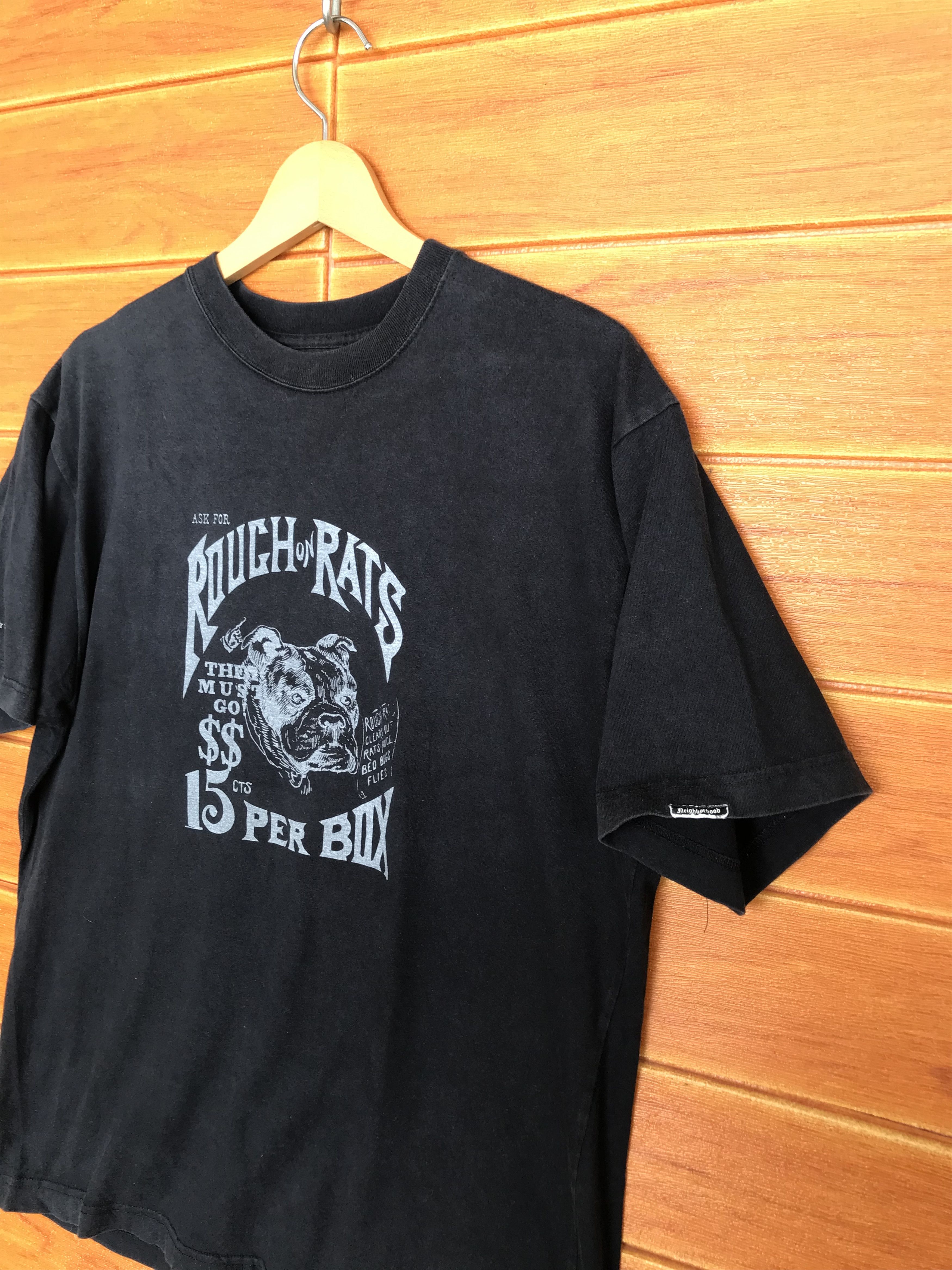 Neighborhood 2005 Neighborhood Rough On Rats T-Shirt Size US M / EU 48-50 / 2 - 3 Thumbnail