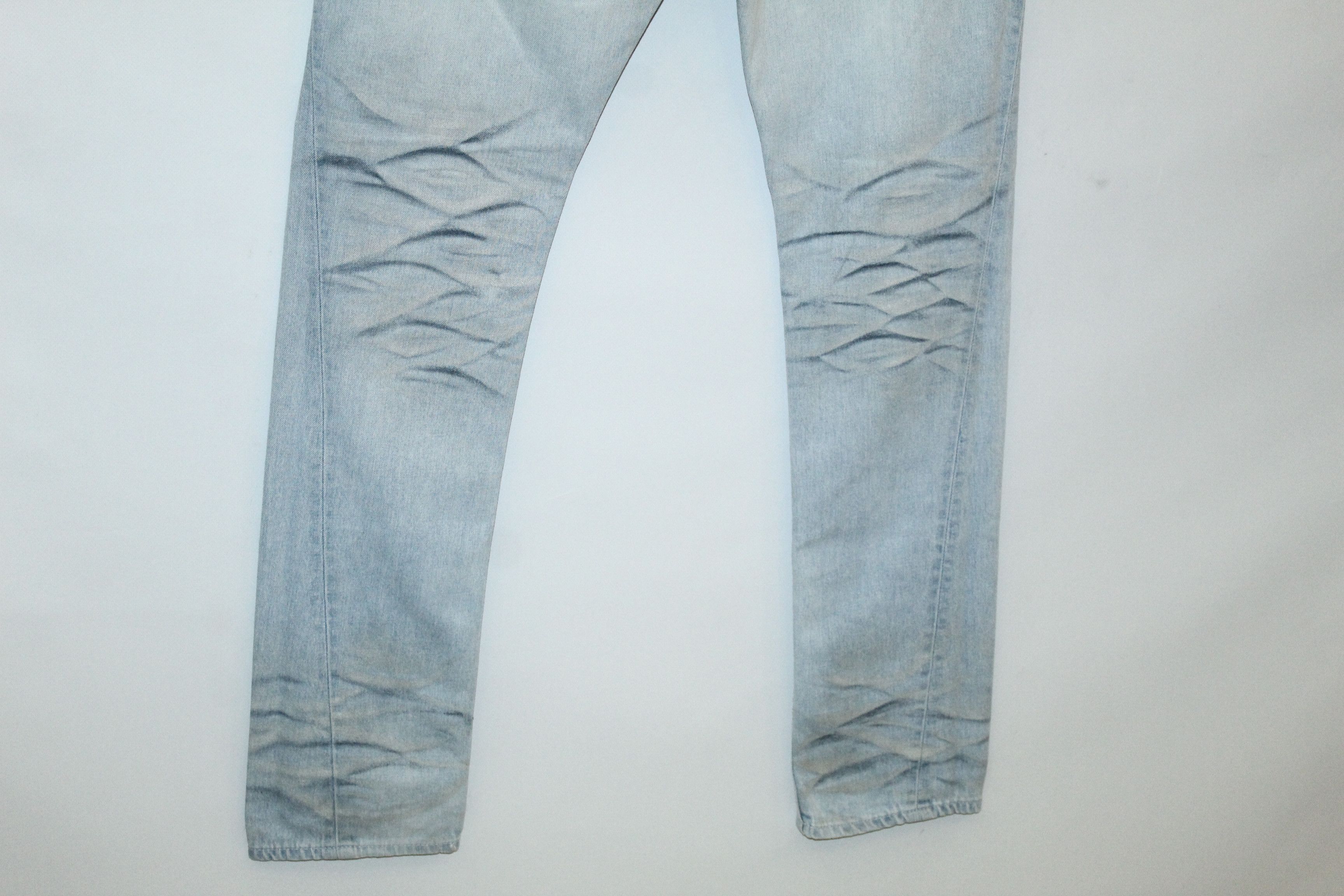 Vanquish Y2K💥 Vanquish Acid Wash Light Blue Denim Jeans Size US 32 / EU 48 - 9 Thumbnail