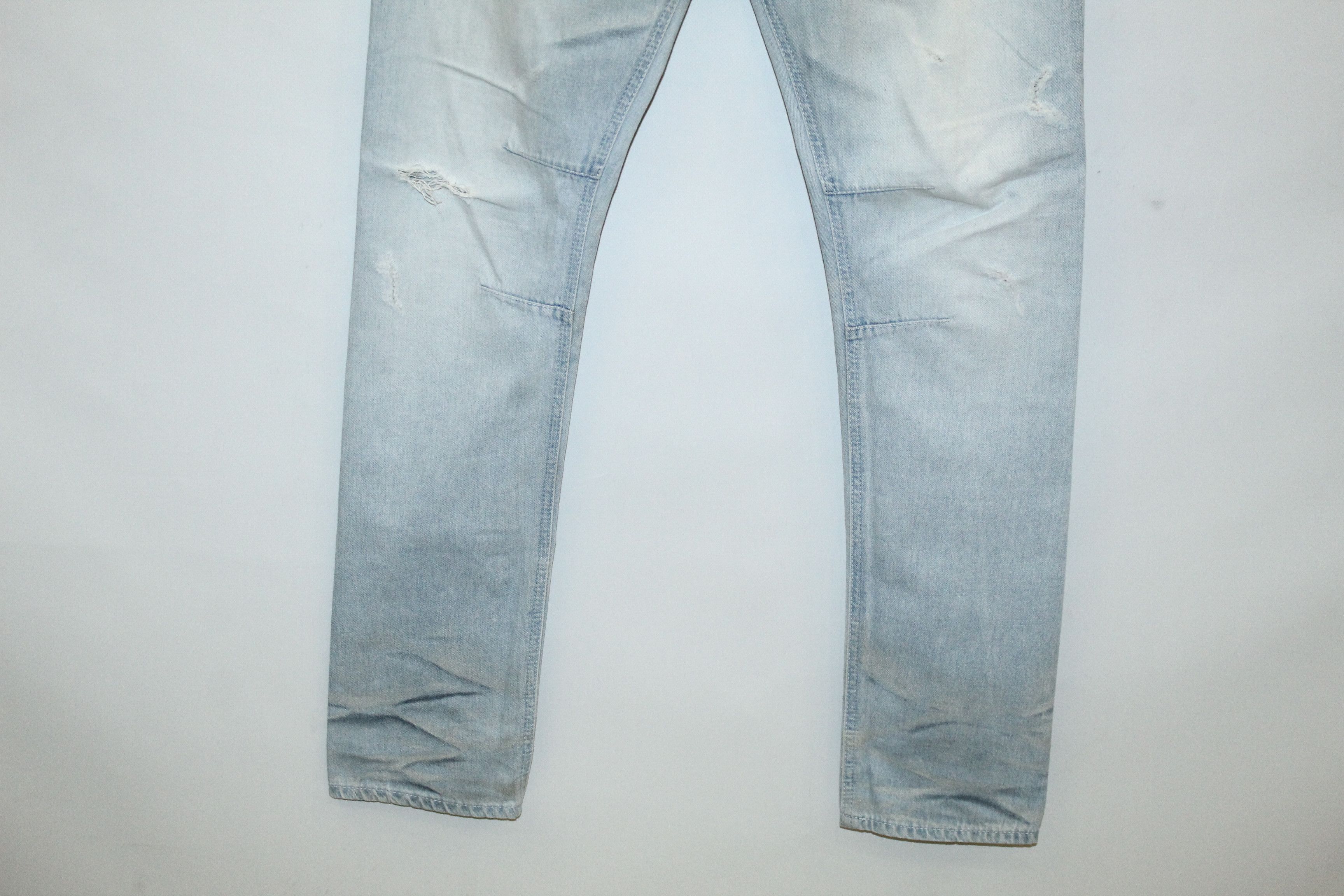 Vanquish Y2K💥 Vanquish Acid Wash Light Blue Denim Jeans Size US 32 / EU 48 - 7 Thumbnail