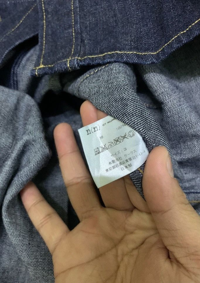 Number (N)ine NUMBER (N)INE MENS JEANS HOODIE JACKET Size US M / EU 48-50 / 2 - 11 Thumbnail
