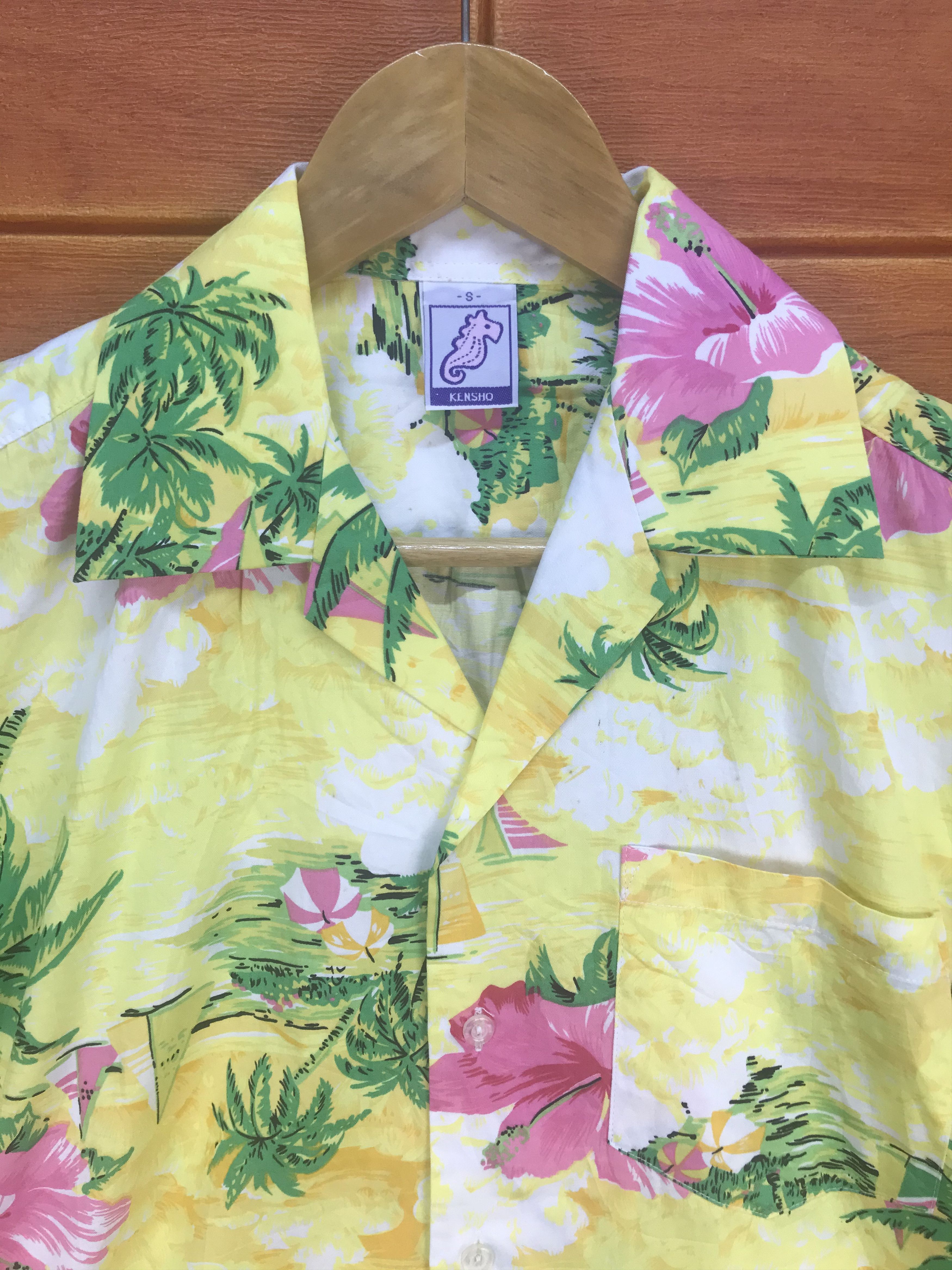 Hysteric Glamour Japan Hawaiian Kensho Abe Scenic View Aloha Shirt Size US S / EU 44-46 / 1 - 4 Thumbnail